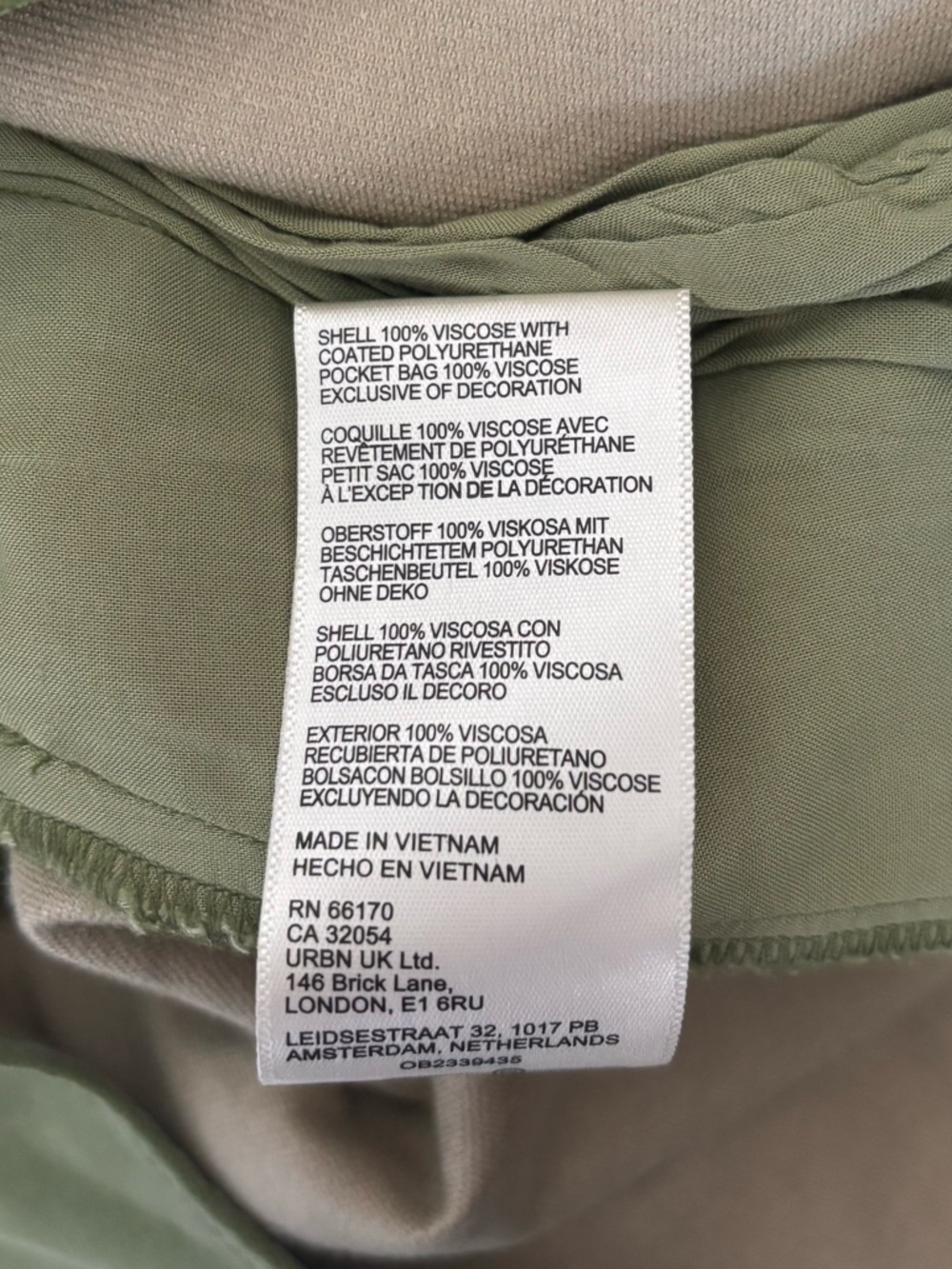 We The Free Paradise Found Green Vegan Suede Skort - Picture 14 of 14